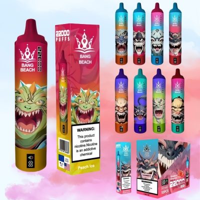 Bang Beach 22000 Puffs E Cigarette Adjustable Airflow Disposable Vape without Nicotine 1 jpg - Bang King Vape Bang Beach 22000 Puffs - Bang King Nederland