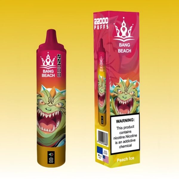 Bang Beach 22000 Puffs E Cigarette Adjustable Airflow Disposable Vape without Nicotine 2 jpg - Bang King Vape Bang Beach 22000 Puffs - Bang King Nederland