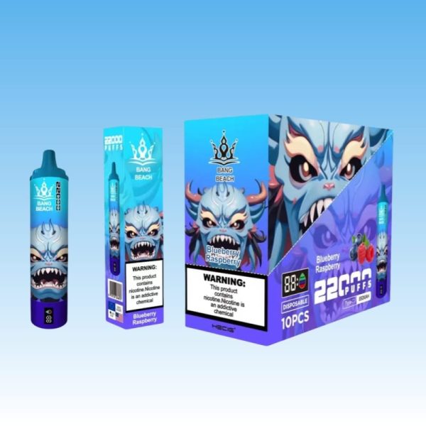 Bang Beach 22000 Puffs E Cigarette Adjustable Airflow Disposable Vape without Nicotine 4 jpg - Bang King Vape Bang Beach 22000 Puffs - Bang King Nederland
