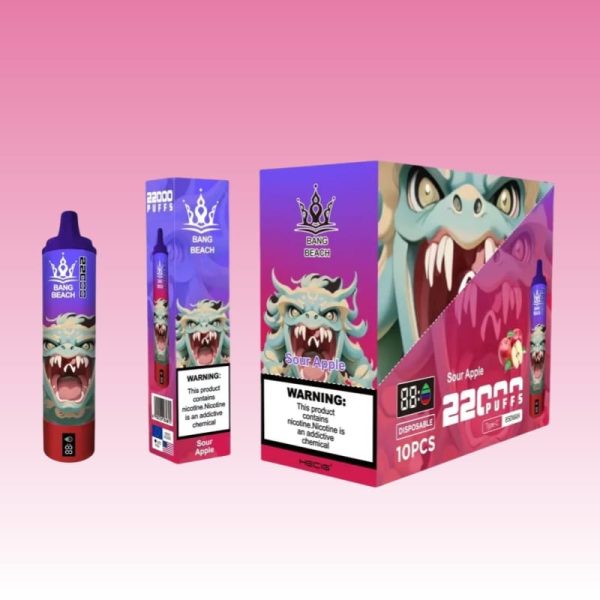 Bang Beach 22000 Puffs E Cigarette Adjustable Airflow Disposable Vape without Nicotine 6 jpg - Bang King Vape Bang Beach 22000 Puffs - Bang King Nederland