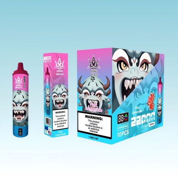 Bang Beach 22000 Puffs E Cigarette Adjustable Airflow Disposable Vape without Nicotine 7 jpg - Bang King Vape Bang Beach 22000 Puffs - Bang King Nederland