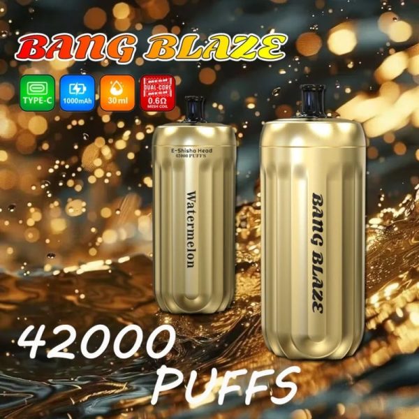 Bang Blaze Puffs 1 3 jpg - Bang King Vape Bang Blaze 42000 Puffs - Bang King Nederland