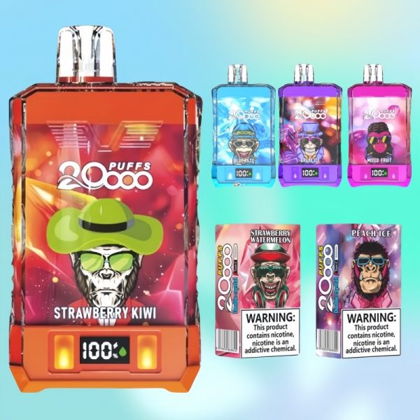Bang King Double Crystal 20K Puffs 1 jpg - Bang King Vape Bang King Double Crystal 20K Puffs - Bang King Nederland