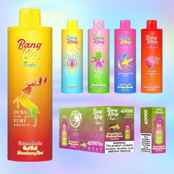 Bang King Triple 45K Puffs | 3 In 1 Vape - Bang King Nederland