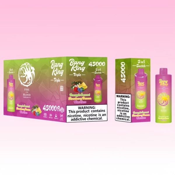 Bang King Triple 45000 puffs 6 jpg - Bang King Vape Bang King Triple 45K Puffs | 3 In 1 Vape - Bang King Nederland