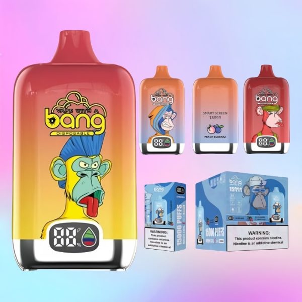 Bang Smart 15000 Puffs 1 jpg - Bang King Vape Bang Smart Screen 15K Puffs - Bang King Nederland
