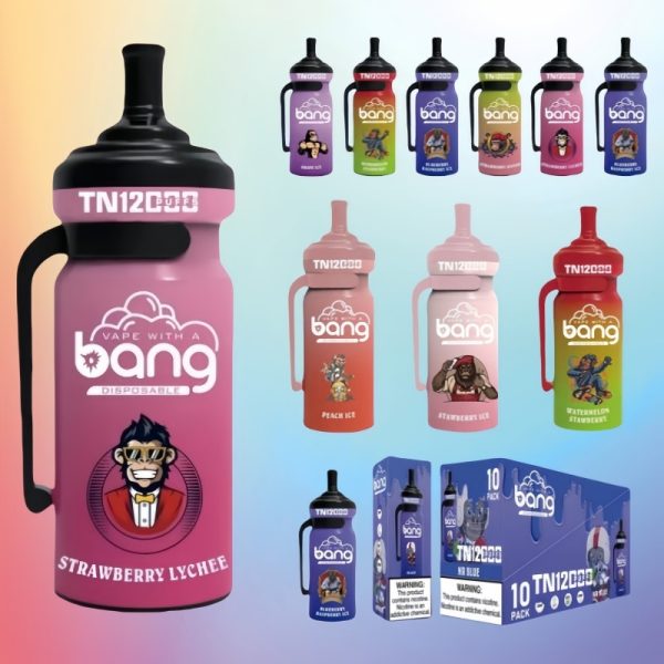 Bang Tn 12000 Puffs No Nic Wholesale Rechargeable Disposable Vape Bar 8 jpg - Bang King Vape Bang Tn 12K Puffs - Bang King Nederland