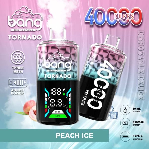 Bang Tornado Puffs jpg - Bang King Vape Bang Tornado 40000 Puffs - Bang King Nederland