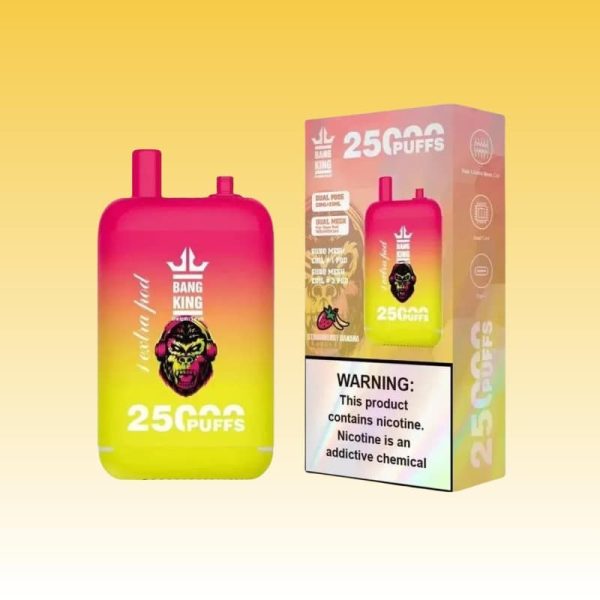 Best Bang King 25000 High Puffs Dual Pods Nicotine Disposable Vapes 5 jpg - Bang King Vape Bang King 25000 Puffs | 2-in-1 Vape - Bang King Nederland