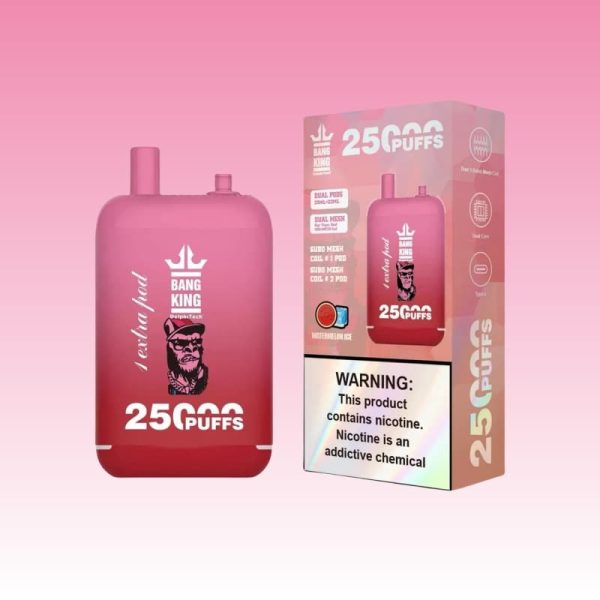 Best Bang King 25000 High Puffs Dual Pods Nicotine Disposable Vapes 6 jpg - Bang King Vape Bang King 25000 Puffs | 2-in-1 Vape - Bang King Nederland