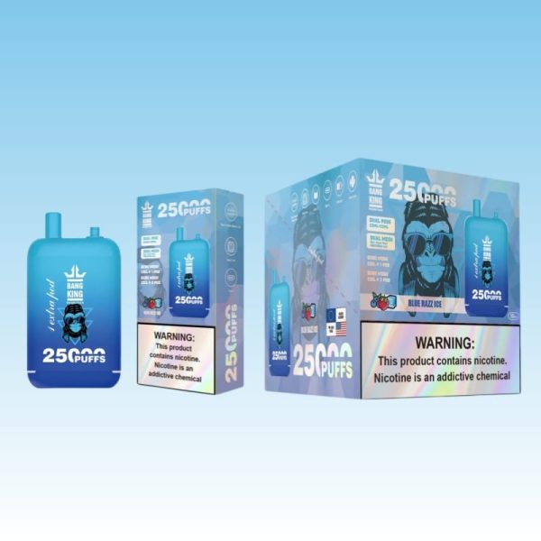 Best Bang King 25000 High Puffs Dual Pods Nicotine Disposable Vapes 7 jpg - Bang King Vape Bang King 25000 Puffs | 2-in-1 Vape - Bang King Nederland