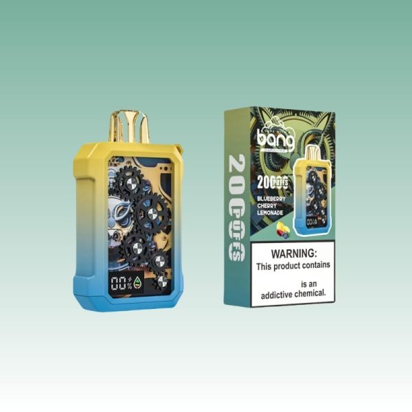Best Portable Bang Mechanical Gear 18000 Puffs Disposable Vape with Screen 6 jpg - Bang King Vape Bang Gear 20000 Puffs - Bang King Nederland