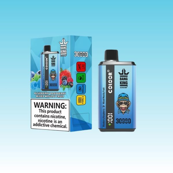 Portable Bang King Dual Flavors 30000 Puffs Disposable Vape with Screen on Front 5 jpg - Bang King Vape Bang King 30K Puffs | Dual Flavors - Bang King Nederland