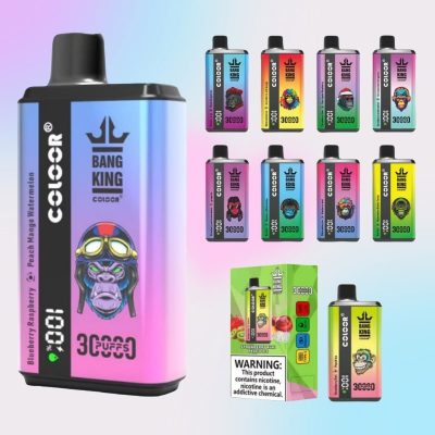 Portable Bang King Dual Flavors 30000 Puffs Disposable Vape with Screen on Front 8 jpg - Bang King Vape Bang King 30K Puffs | Dual Flavors - Bang King Nederland