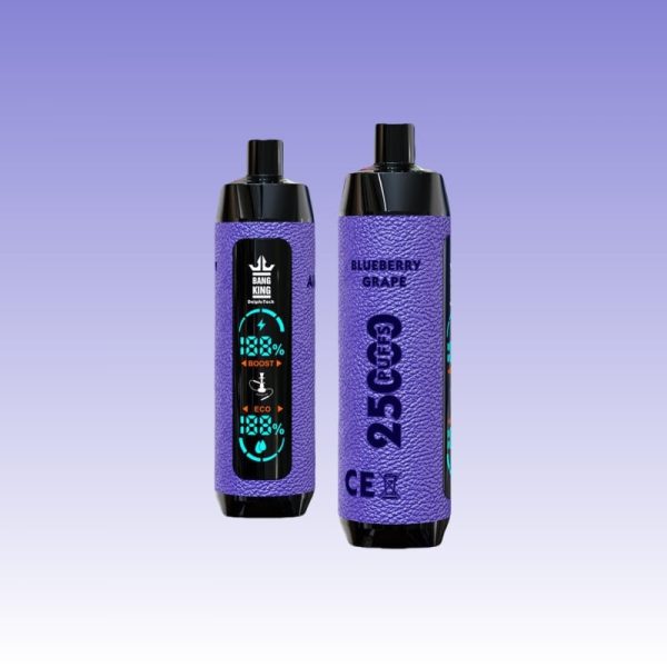 Portable Bang King Shisha 25000 Puffs DTL Disposable Vape with Smart Screen 4 jpg - Bang King Vape Bang King E-Shisha 25K Puffs - Bang King Nederland