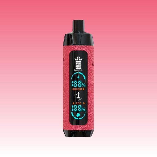 Portable Bang King Shisha 25000 Puffs DTL Disposable Vape with Smart Screen 6 jpg - Bang King Vape Bang King E-Shisha 25K Puffs - Bang King Nederland