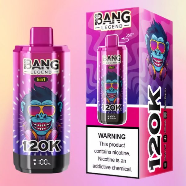 Bang Legend 120K Puffs - Bang King Nederland Bang Legend 120K Puffs - Bang King Nederland