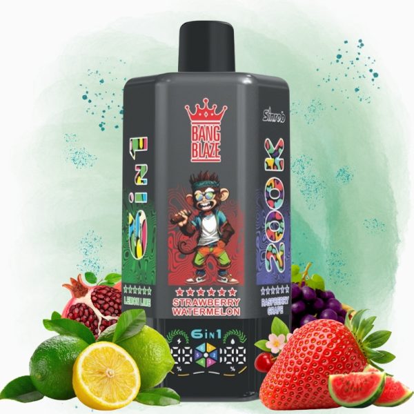 Bang Blaze 6in1 200k Puffs - Bang King Nederland Bang Blaze 6in1 200k Puffs - Bang King Nederland